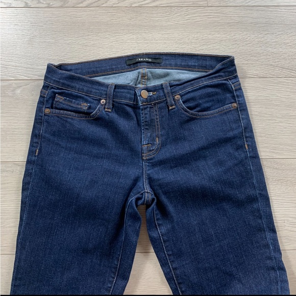 J Brand Skinny Leg Pure Raw Hem Jeans - Picture 4 of 13